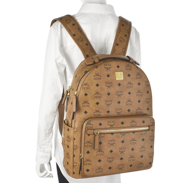 MCM STARK BACKPACK 40 CAMEL – UPPER BRAND MARKET